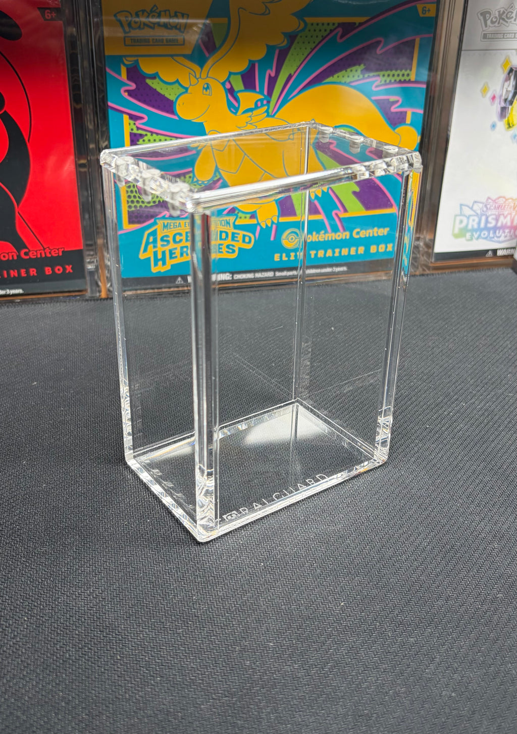 Booster Bundle Premium Acrylic Display Case - CoralGuard