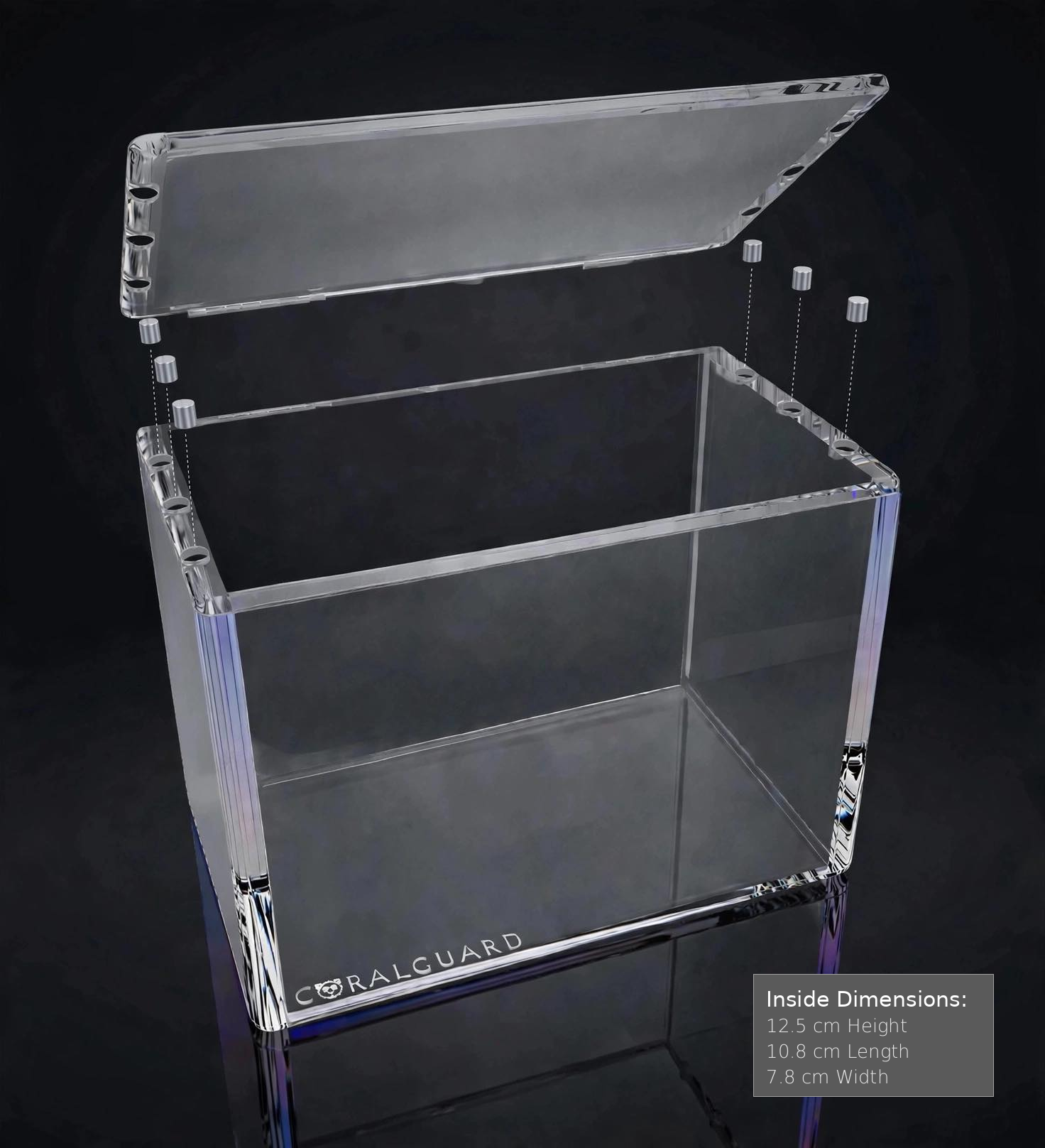 Premium Acrylic CoralGuard Pokemon Booster Box Case