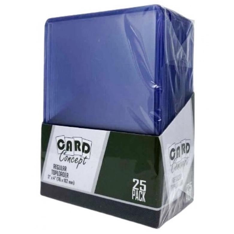 Card Concept Top Loaders - 25 Pack - CoralGuard