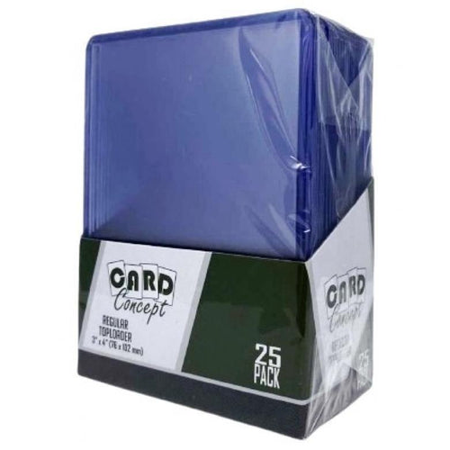 Card Concept Top Loaders - 25 Pack - CoralGuard
