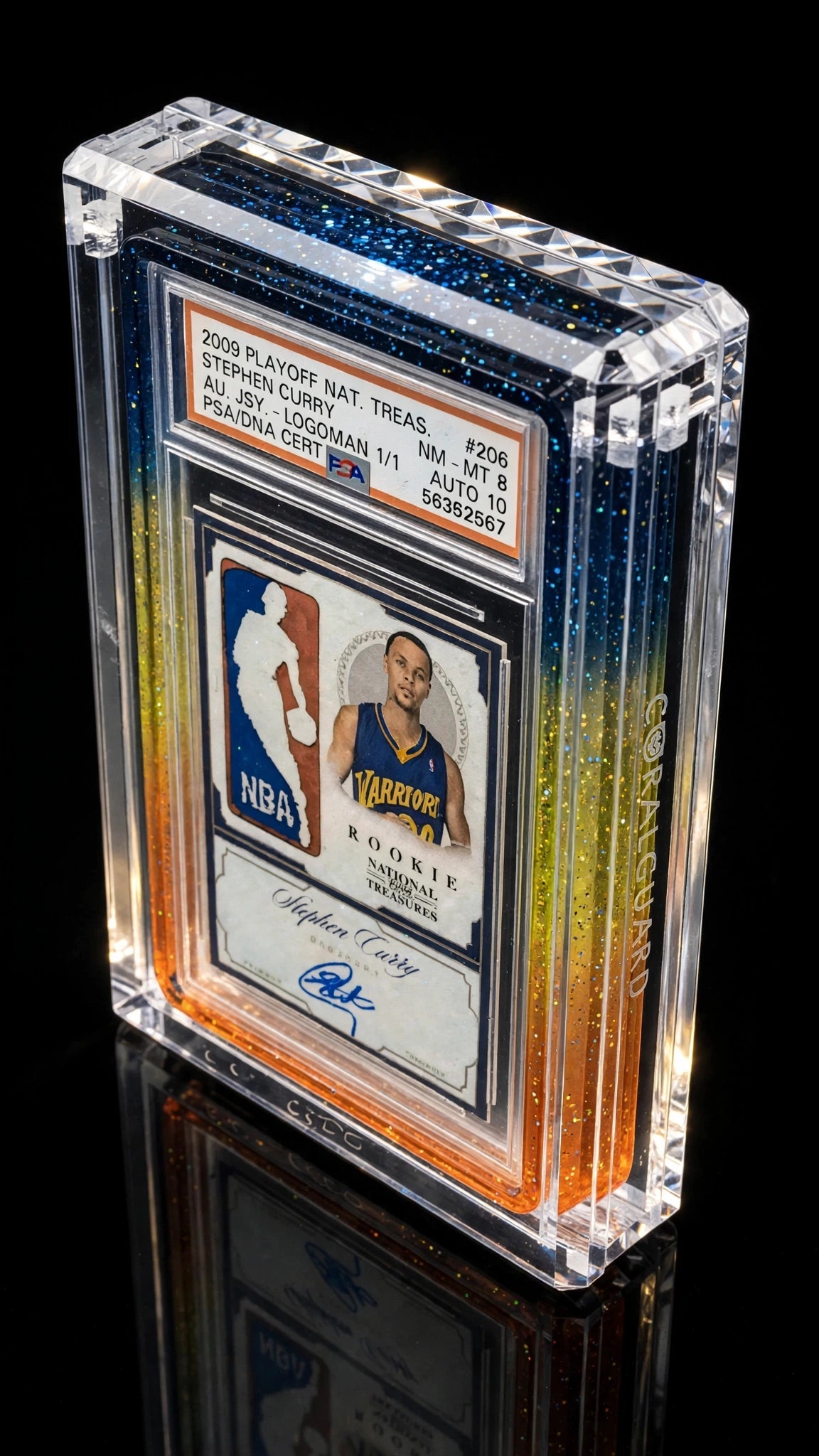 CoralGuard GradeShield Prism Edition Graded Card Acrylic Case - CoralGuard