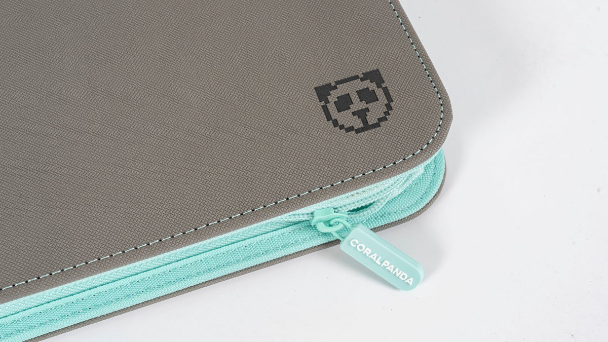 CoralGuard Premium 12 Pocket Stealth Mint 480 Card XL Binder - CoralGuard