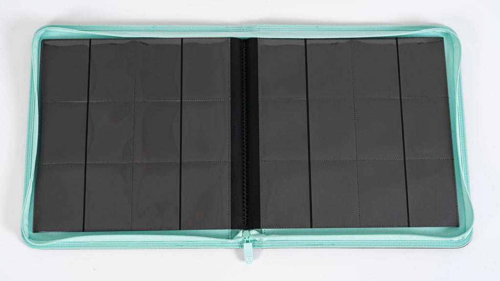 CoralGuard Premium 12 Pocket Stealth Mint 480 Card XL Binder - CoralGuard