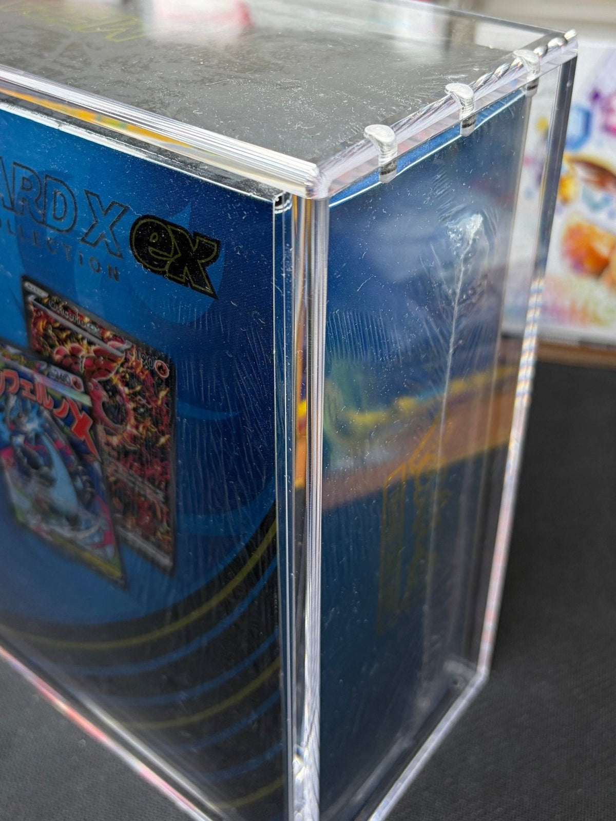 Mega Charizard / 151 Ultra Premium Collection Acrylic Display Case with Magnetic Lid - CoralGuard