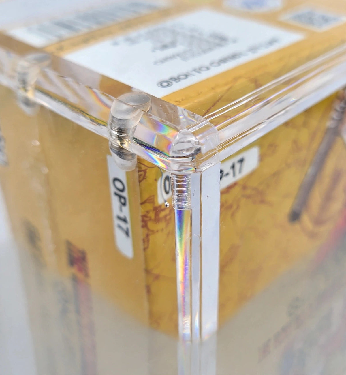One Piece Booster Box Acrylic Display Case - OP03/OP15 - CoralGuard