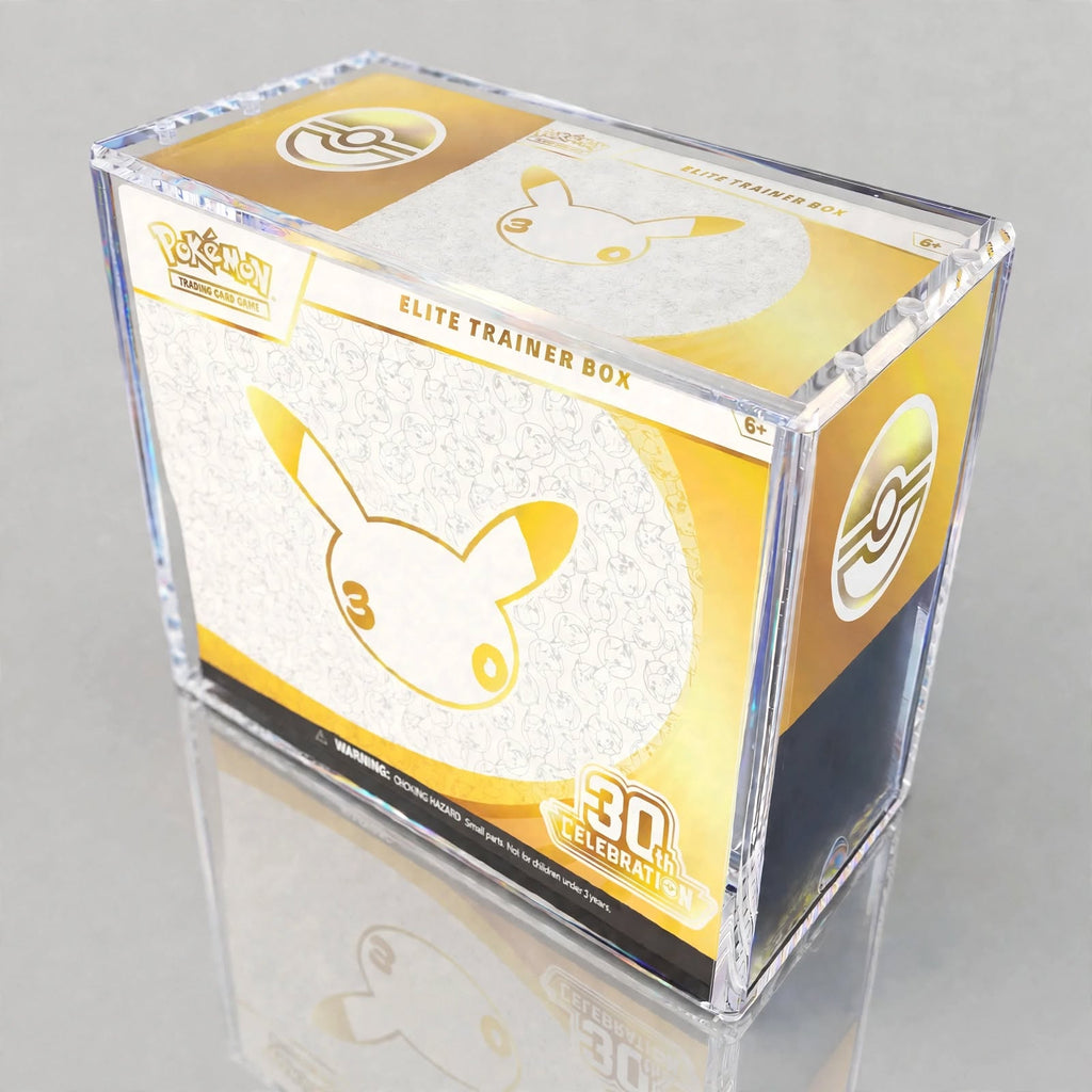 Premium 8mm Elite Trainer Box Acrylic Display Case - CoralGuard