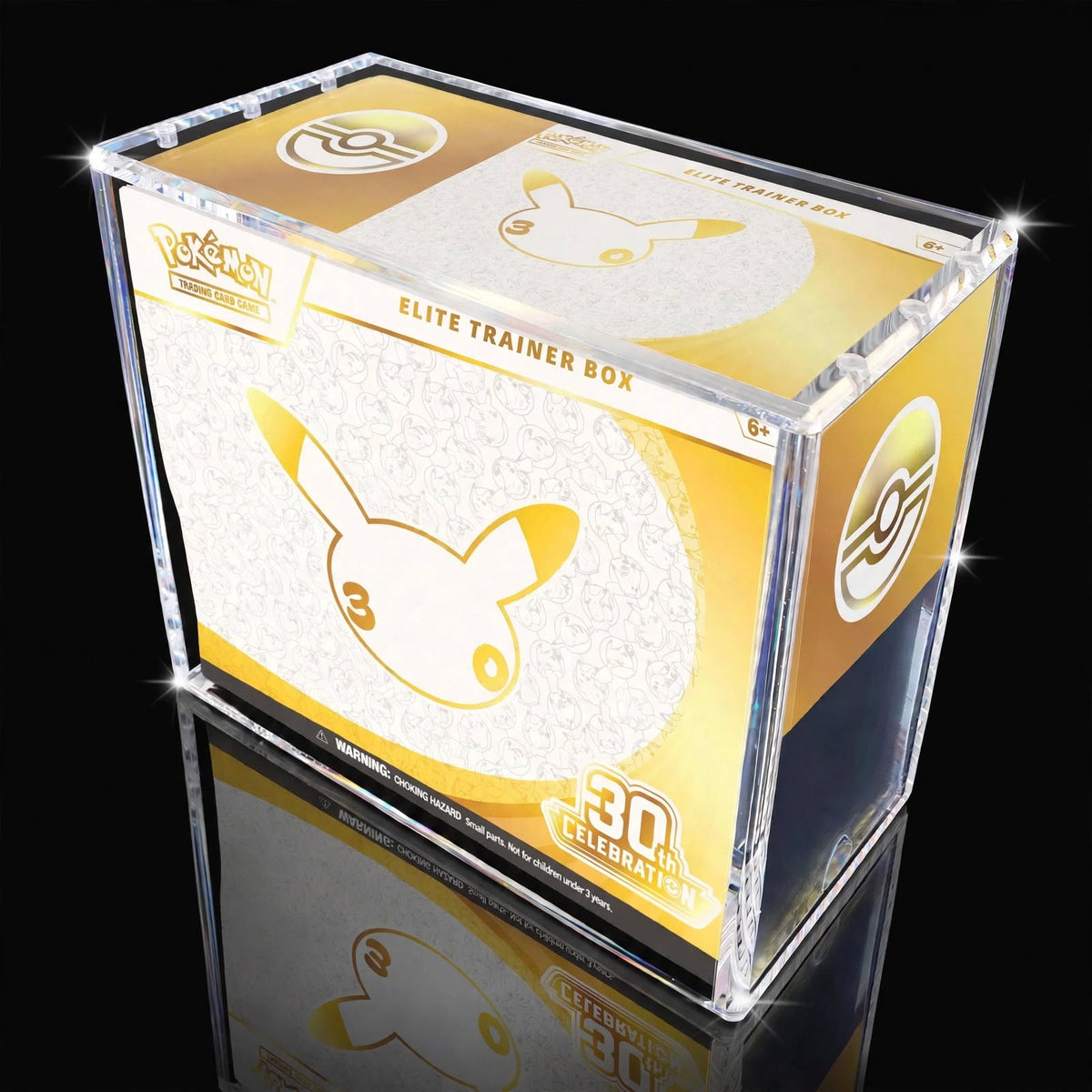 Premium 8mm Elite Trainer Box Acrylic Display Case - CoralGuard