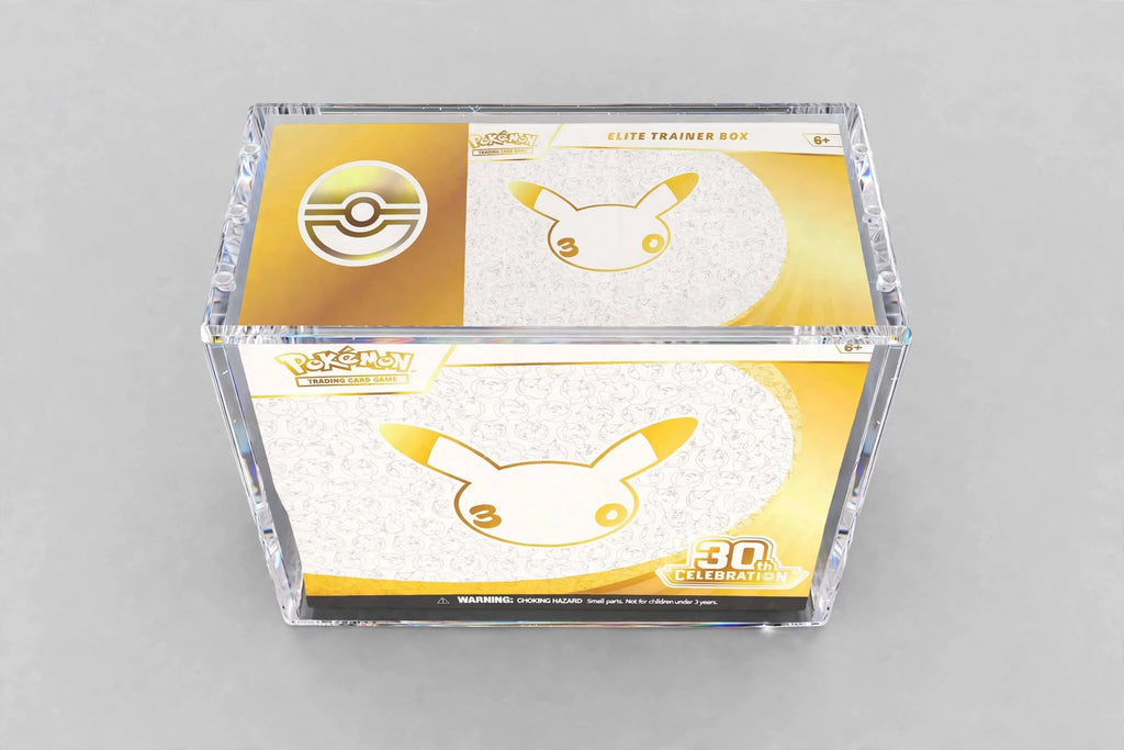 Premium 8mm Elite Trainer Box Acrylic Display Case - CoralGuard