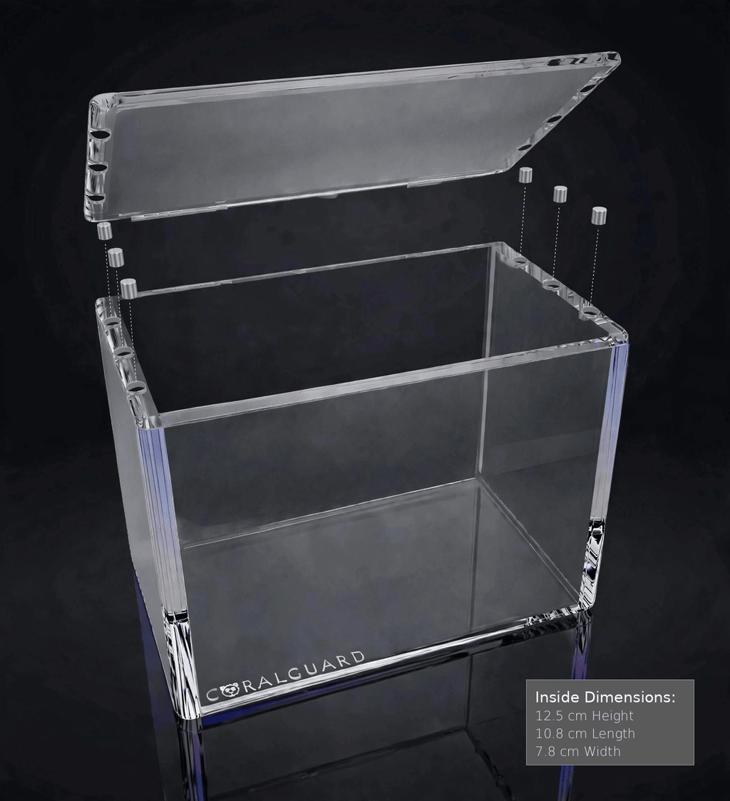 Premium Acrylic CoralGuard Pokemon Booster Box Case - CoralGuard