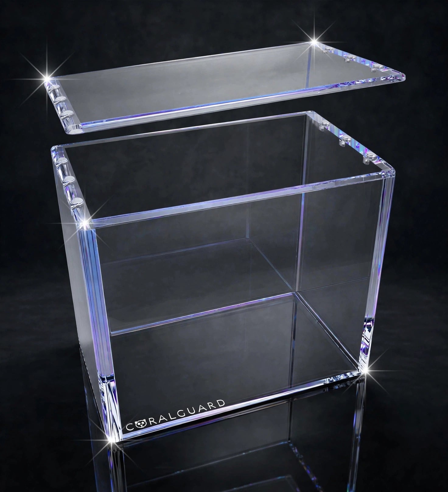 Premium Acrylic CoralGuard Pokemon Booster Box Case - CoralGuard