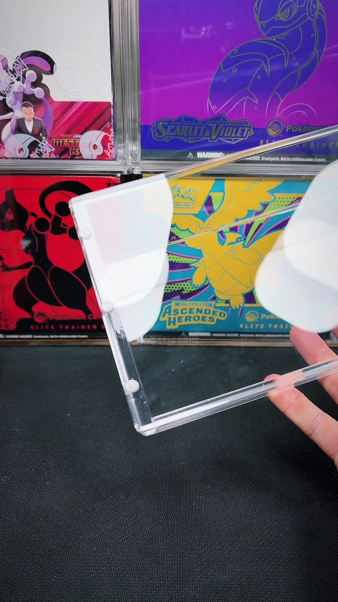 Pokemon Center Japanese Special Box - CoralGuard Premium Acrylic Display Case