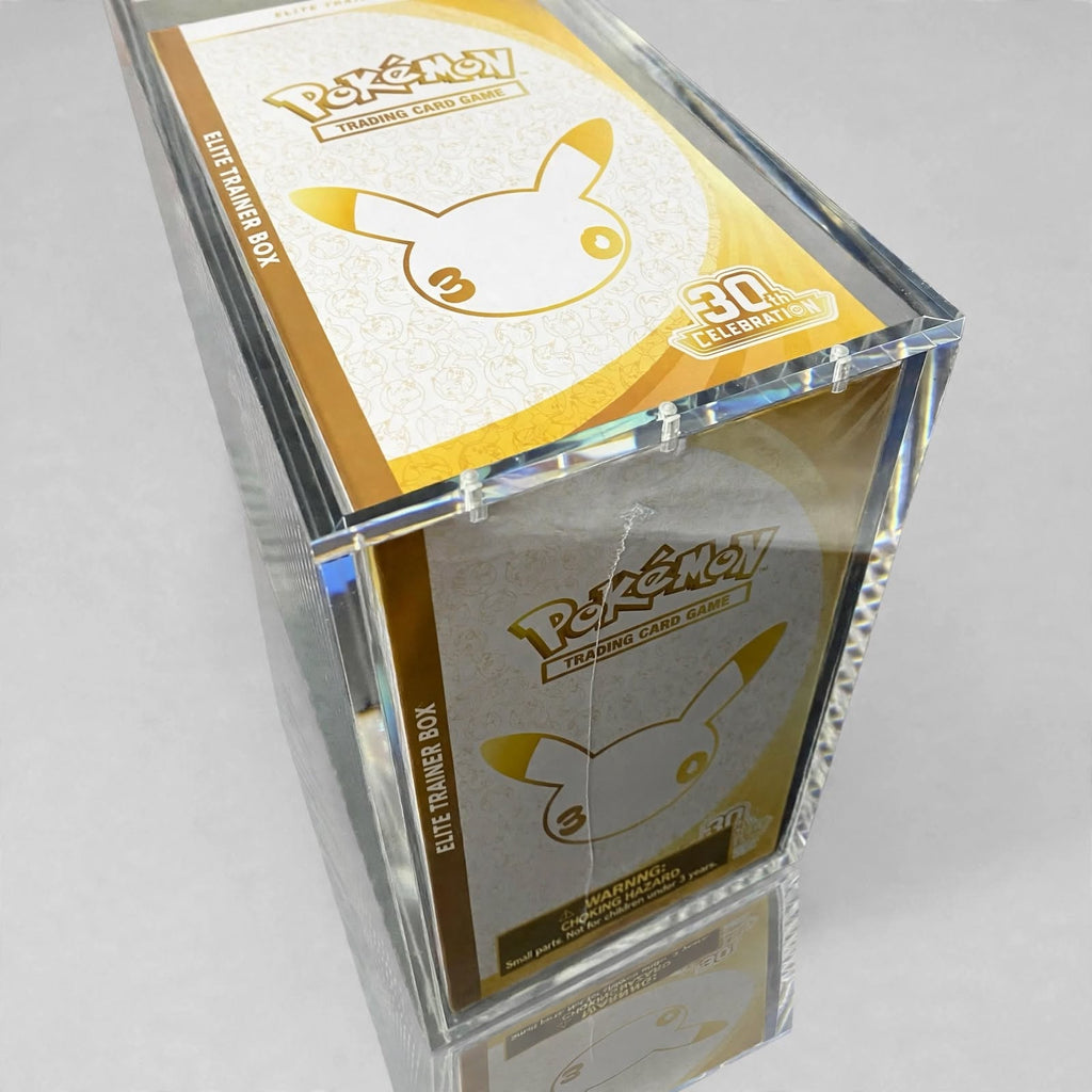Standard 5mm Acrylic Elite Trainer Box Display Case - CoralGuard