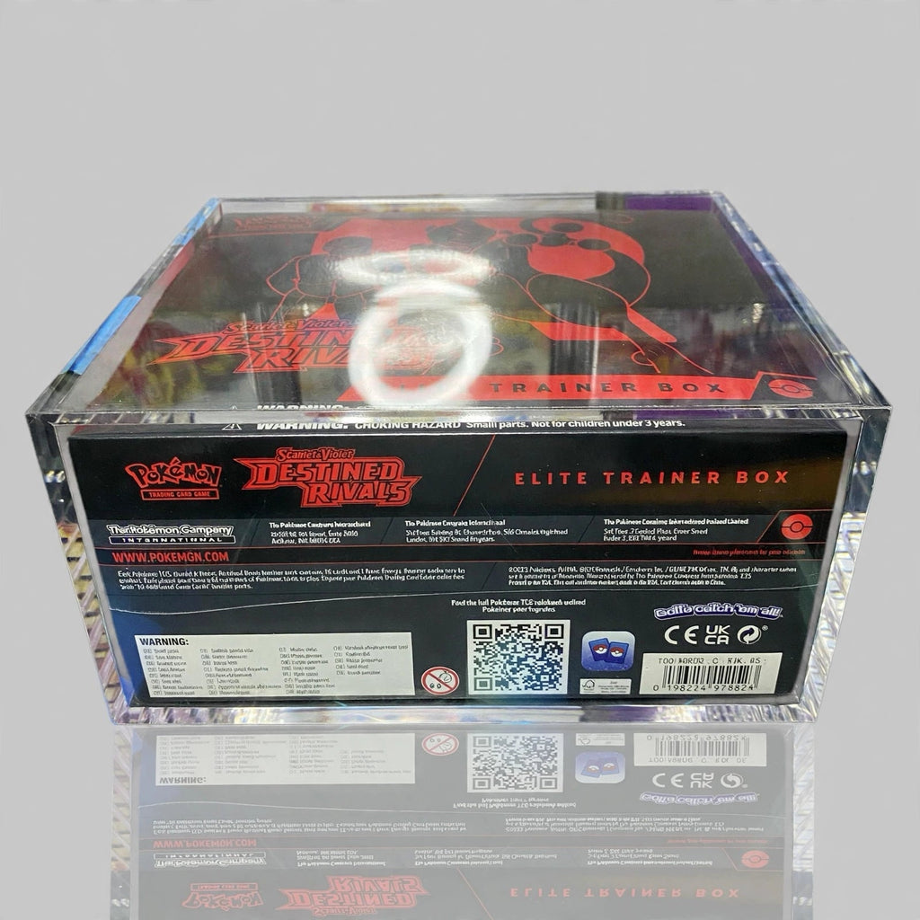 Standard Acrylic Elite Trainer Box Display Case - CoralGuard