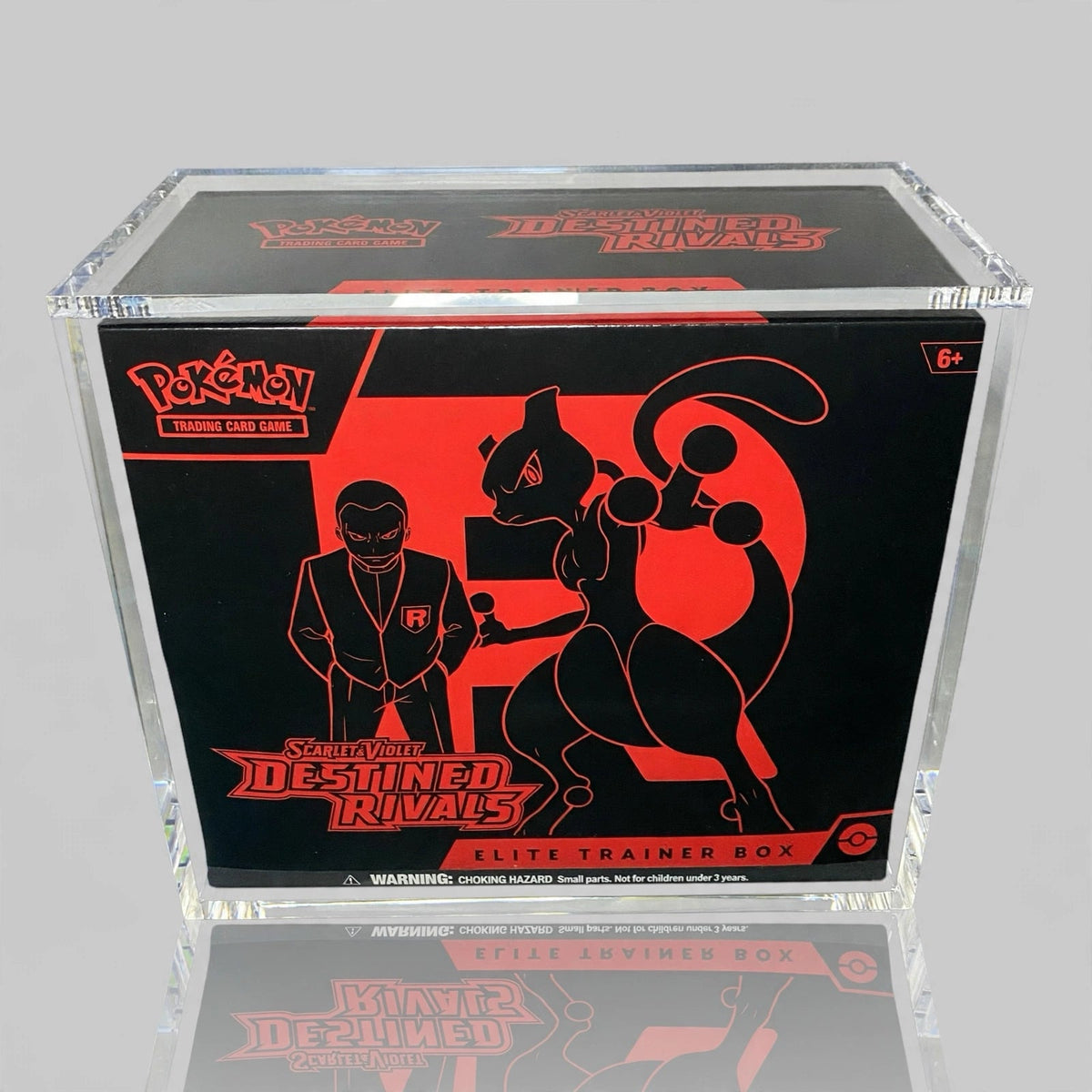 Standard Acrylic Elite Trainer Box Display Case - CoralGuard
