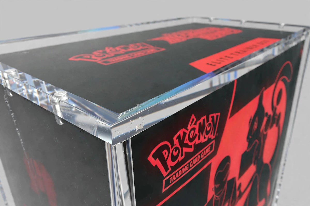 Standard Acrylic Elite Trainer Box Display Case - CoralGuard